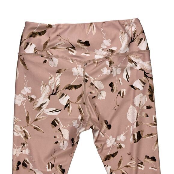 Anthropologie All Fenix Leggings Sz M Pink High Rise Active Sporty Yoga Pull On - Picture 6 of 14